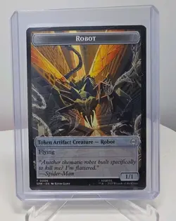 Food/Robot Double-Sided Token Marvel's Spider-Man 005 Magic The Gathering MTG - Image 2