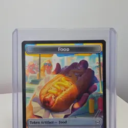 Food/Robot Double-Sided Token Marvel's Spider-Man 005 Magic The Gathering MTG - Image 3