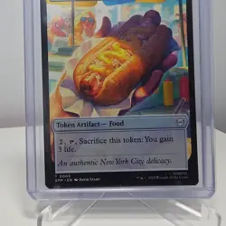 Food/Robot Double-Sided Token Marvel's Spider-Man 005 Magic The Gathering MTG - Image 4