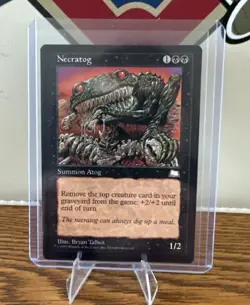 Magic The Gathering MTG Necratog - Weatherlight NM 1997 - Image 1