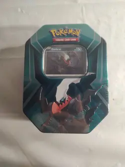 Darkrai 2024 Pokemon TCG Tin Brand New Sealed w/ 3 foil cards, 3 booster packs - Image 1