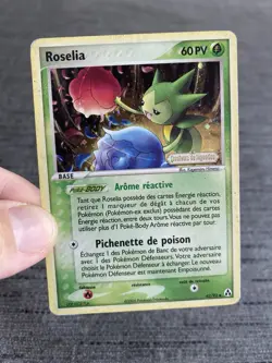 Carte Pokemon Roselia 42/92 Reverse Stamp Ex Createurs De Legendes Francais Occa - Image 3