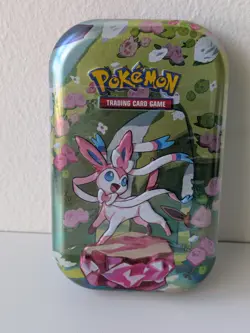 Pokemon TCG | Scarlet & Violet Prismatic Evolutions Sylveon Mini Tin 8.5" | BNWT - Image 1