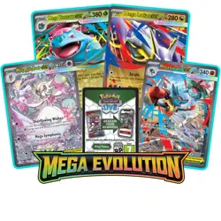 10x POKEMON MEGA EVOLUTION TCG LIVE CODE CARDS - DIGITAL DELIVERY VIA EBAY MSG - Image 1