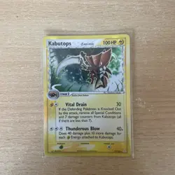 Kabutops 9/110 Holographic Rare EX Holon Phantoms Pokemon TCG Lightly Played - Image 1
