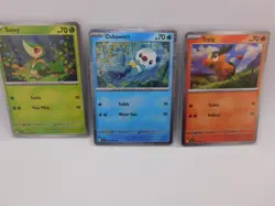 Pokemon SV: Black Bolt & White Flare Poster Collection Holo Promo Cards Set - Image 1