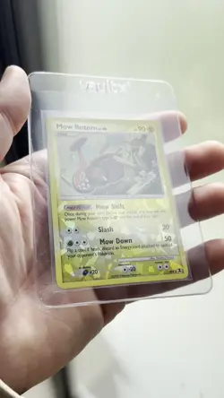 Pokemon Mow Rotom RT4 Rising Rivals Reverse Cracked Ice Light Play from 2009 - Image 2