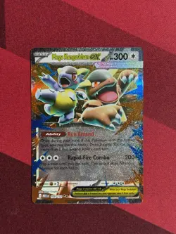 Mega Kangaskhan ex 104/132 Double Rare Holo Mega Evolution Pokemon TCG NM - Image 1
