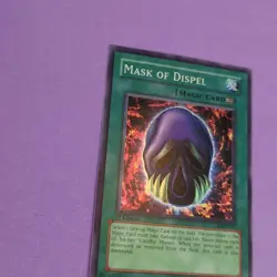 Yugioh Mask Of Dispel LON-017 - 1st Edition Super Rare - Never Played NM/M - Image 3