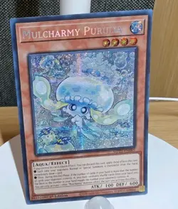 Yugioh Mulcharmy Purulia MP25-EN085 Prismatic Secret Rare 1st Edition NM - Image 1