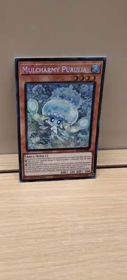 Yugioh Mulcharmy Purulia MP25-EN085 Prismatic Secret Rare 1st Edition NM - Image 2