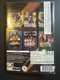One Piece Tcg Premium Card Leader Collection Bandai Fest English Sealed - Image 2
