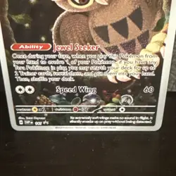 Pokemon TCG Noctowl #141 Promo Full Art Card NM - Image 3