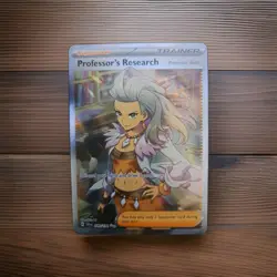 Professor's Research 240/198 Scarlet & Violet Base SV1 Full Art Pokemon Card NM - Image 1