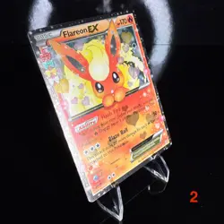 Flareon EX RC6-32 Generations: Radiant Collection Holo Pokemon Card - Image 3