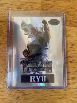 Ryu PSA-1 Silver Base Street Fighter PSA Magazine Promo Card - Image 1