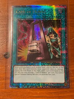 Card of Demise - RA03-EN265 - Quarter Century Secret Rare 1st Edition - NM - Image 1