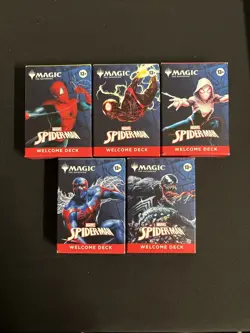 Spider-Man Magic the Gathering Welcome Deck Set SDCC Exclusive - Image 1