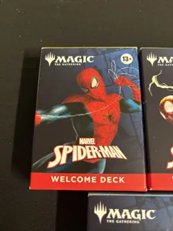 Spider-Man Magic the Gathering Welcome Deck Set SDCC Exclusive - Image 2