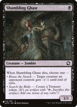 Shambling Ghast #119 | Near Mint | The List Magic MTG - Image 1