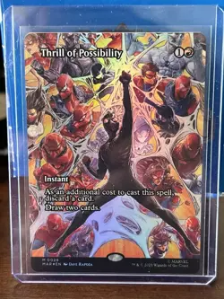 MTG Spider-Man Thrill of Possibility (Borderless) - Marvel Eternal-Legal - FOIL - Image 1