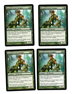 4x Bramblewood Paragon EX Morningtide Mtg Magic EDH 4x x4 - Image 1