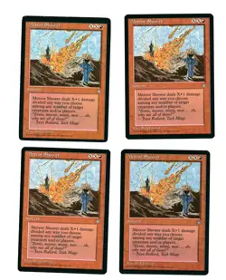 4x Meteor Shower EX Ice Age Mtg Magic EDH 4x x4 - Image 1