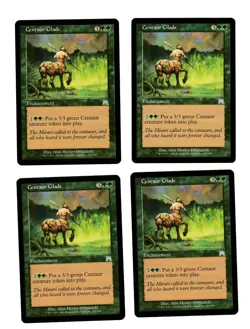 4x Centaur Glade VG/EX Onslaught Mtg Magic EDH 4x x4 - Image 1