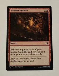 MTG WRENN'S RESOLVE - March of the Machine NM - Image 1