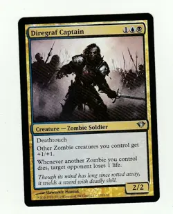 1x FOIL Diregraf Captain EX Dark Ascension Mtg Magic 1x x1 - Image 1