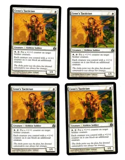 4x Cenn's Tactician EX Morningtide Mtg Magic EDH 4x x4 - Image 1