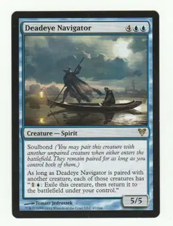 1x Deadeye Navigator EX Avacyn Restored English Mtg Magic 1x x1 - Image 1
