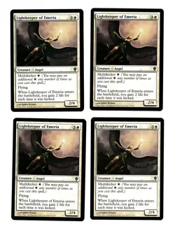 4x Lightkeeper of Emeria EX Worldwake Mtg Magic EDH 4x x4 - Image 1