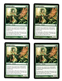 4x Tanglewalker EX Darksteel Mtg Magic EDH 4x x4 - Image 1