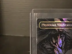 MTG-Phyrexian Vindicator/🔥Oil Slick Foil Extended Art #347/Mythic Rare🔥 - Image 2