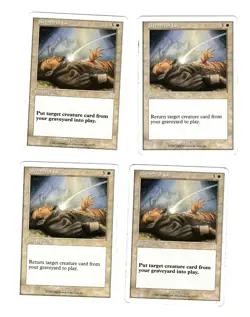 4x Breath of Life Played Starter Mtg Magic EDH 4x x4 - Image 1