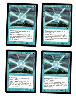 4x Temporal Fissure VG/EX Scourge Magic Commander EDH 4x x4 - Image 1