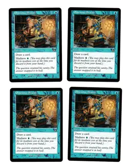 4x Obsessive Search EX Torment Mtg Magic Commander EDH 4x x4 - Image 1