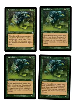 4x Kavu Howler EX Apocalypse Mtg Magic EDH 4x x4 - Image 1