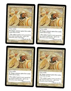 4x Advance Scout Played Tempest Mtg Magic EDH 4x x4 - Image 1