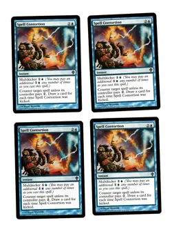 4x Spell Contortion EX Worldwake Mtg Magic Commander EDH 4x x4 - Image 1