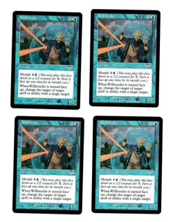 4x Willbender VG/EX Legions Commander EDH Mtg Magic 4x x4 - Image 1