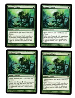 4x Kodama's Might EX Champions of Kamigawa Mtg Magic EDH 4x x4 - Image 1