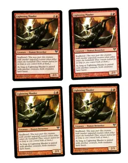 4x Lightning Mauler EX Avacyn Restored Mtg Magic EDH 4x x4 - Image 1