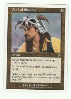1x Grafted Skullcap EX 7th Edition Mtg Magic 1x x1 - Image 1