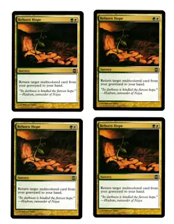 4x Reborn Hope EX Alara Reborn Mtg Magic Commander EDH 4x x4 - Image 1