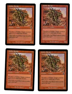4x Goblin Sledder EX Onslaught Magic EDH 4x x4 - Image 1