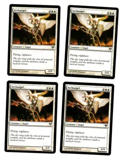 4x Archangel EX Avacyn Restored Mtg Magic EDH 4x x4 - Image 1