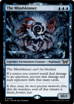 MTG The Mindskinner Normal NM Duskmourn: House of Horror Magic 66 - Image 1