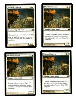4x Phantom General EX Return to Ravnica Mtg Magic EDH 4x x4 - Image 1